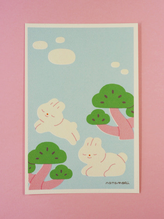 bunnies • art print