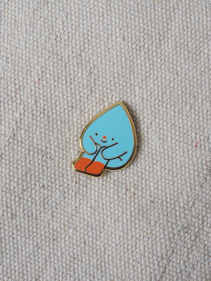 water drop • enamel pin