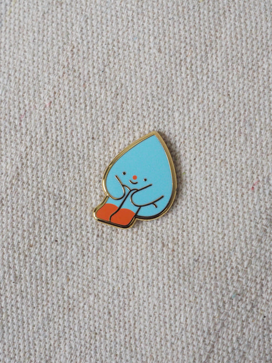 water drop • enamel pin
