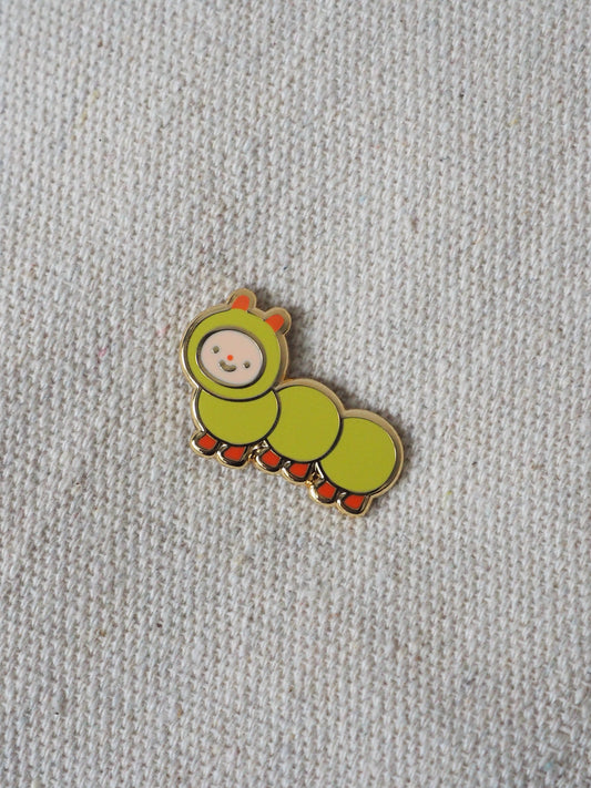 caterpillar • enamel pin