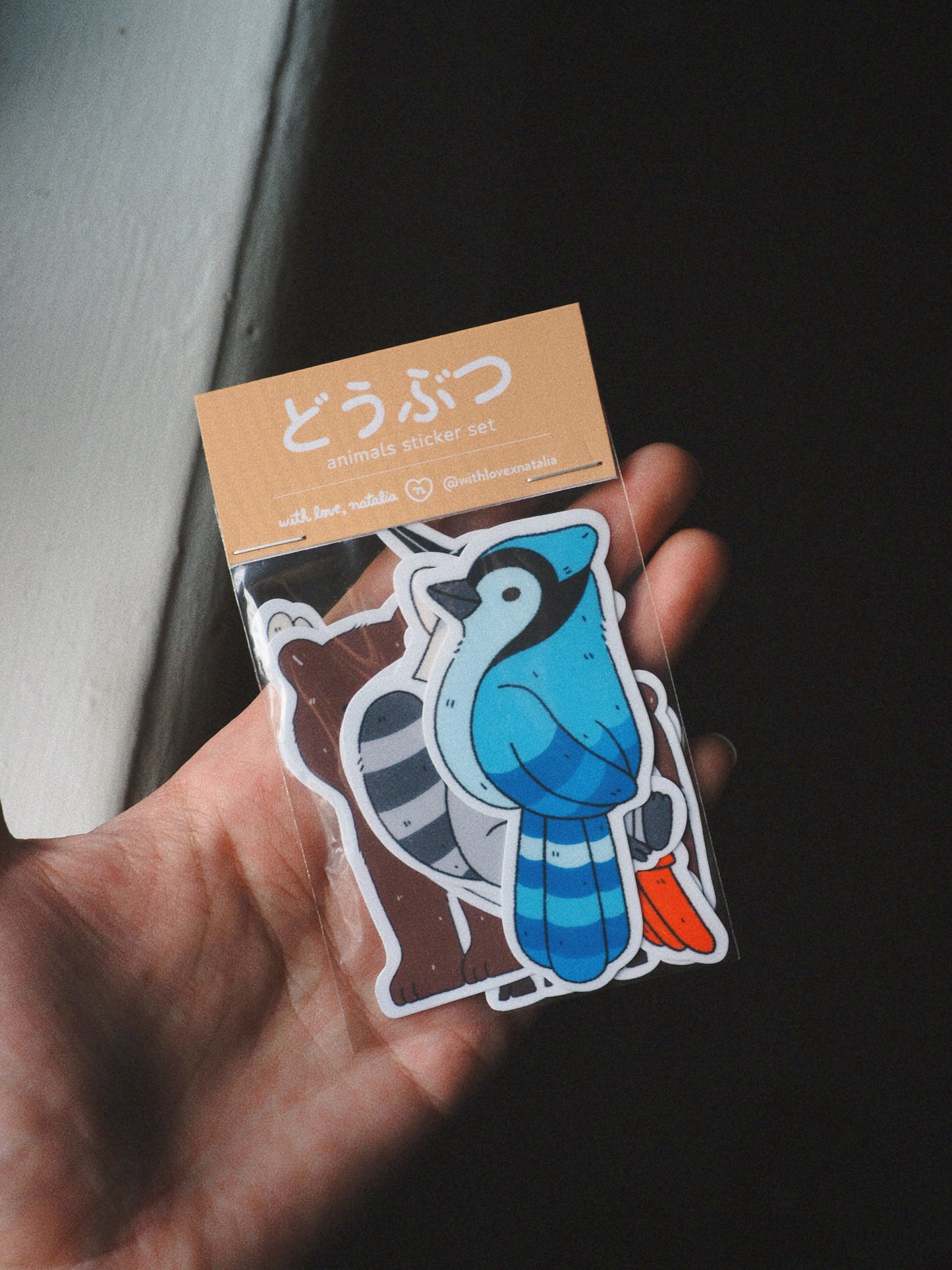 canadian animals • sticker set