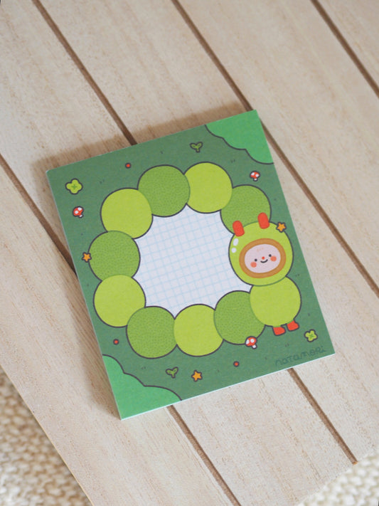 caterpillar • notepad
