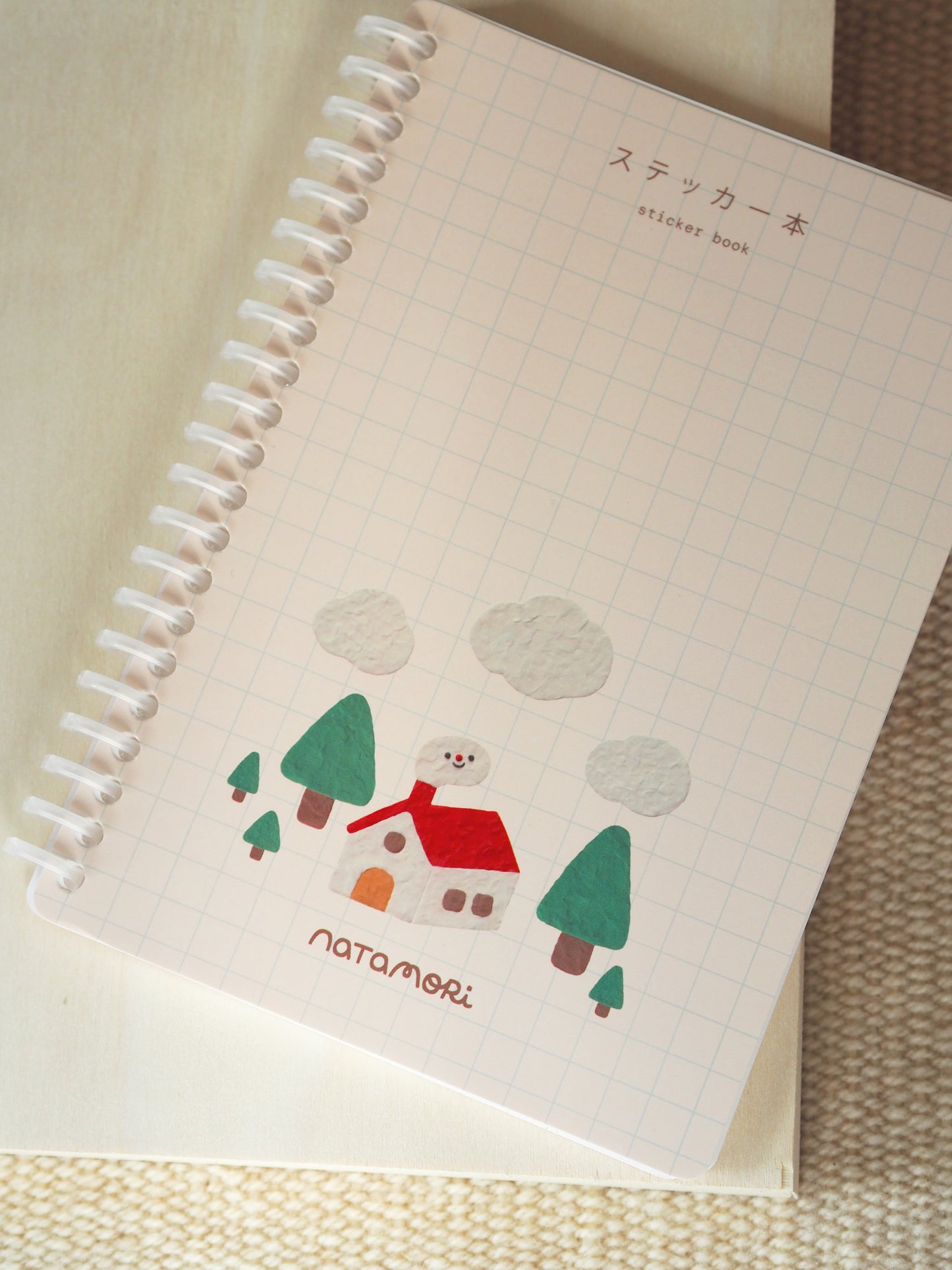 calm • reusable sticker book