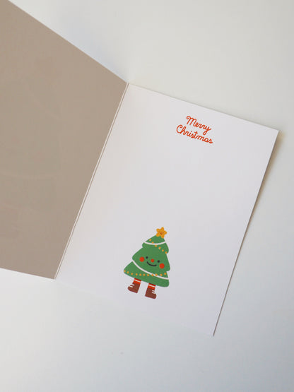 christmas tree • greeting card