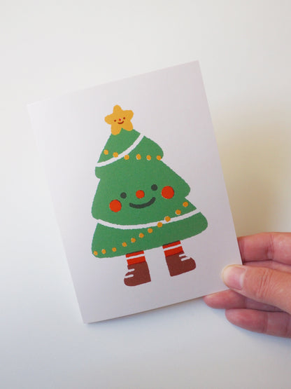 christmas tree • greeting card