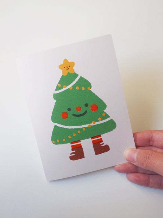 christmas tree • greeting card
