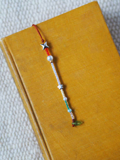 into the hills • acrylic bookmark