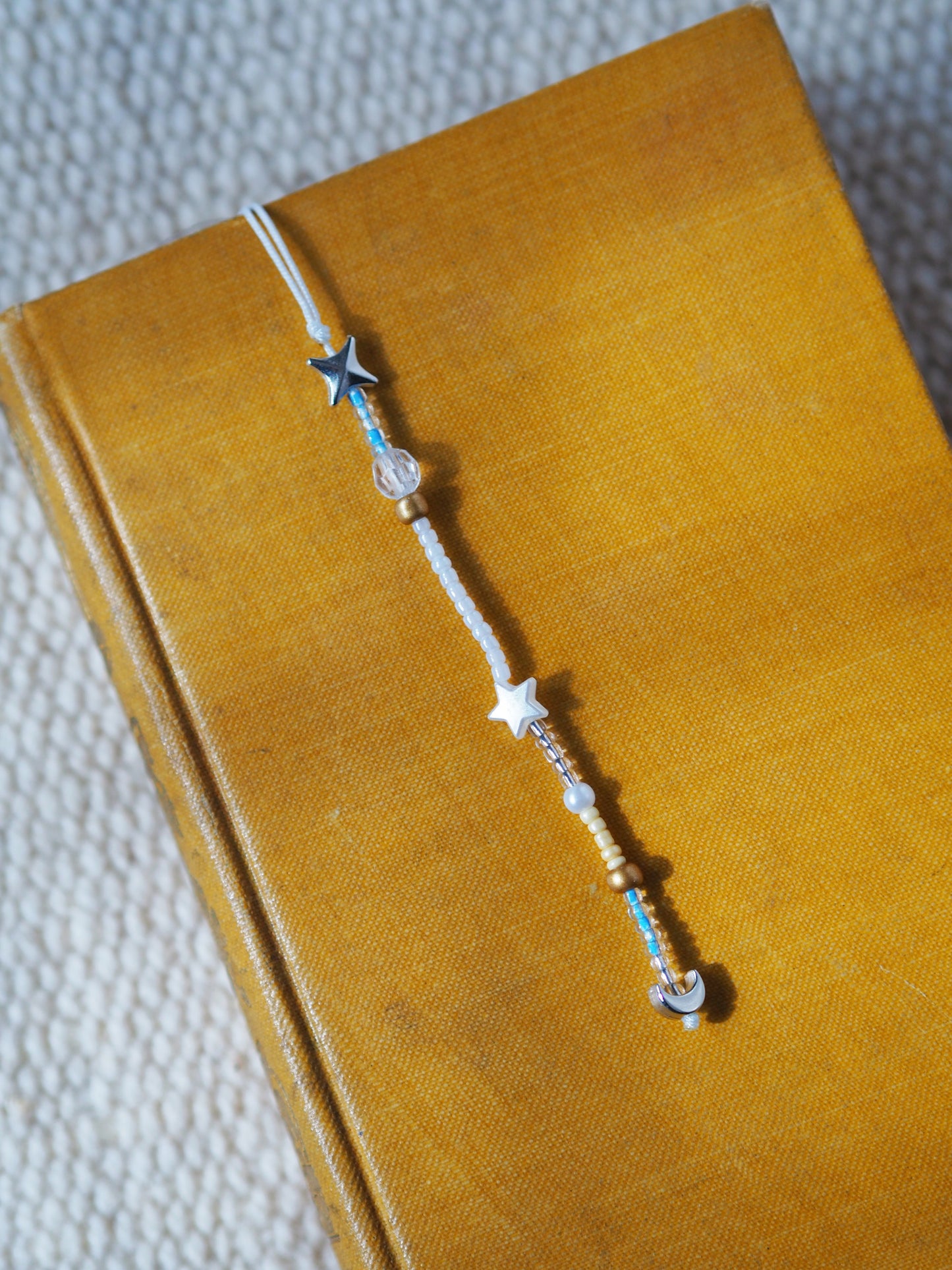 moon • acrylic bookmark