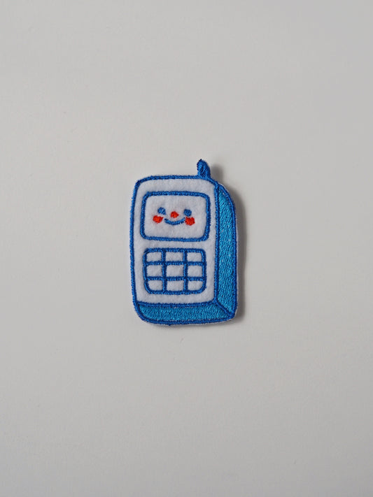 phone • iron on patch