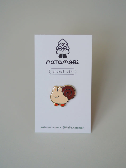snail • enamel pin