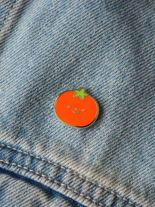 tomato • enamel pin