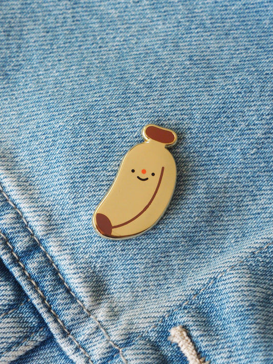 banana • enamel pin