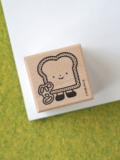pan (パン) - bread • stamp