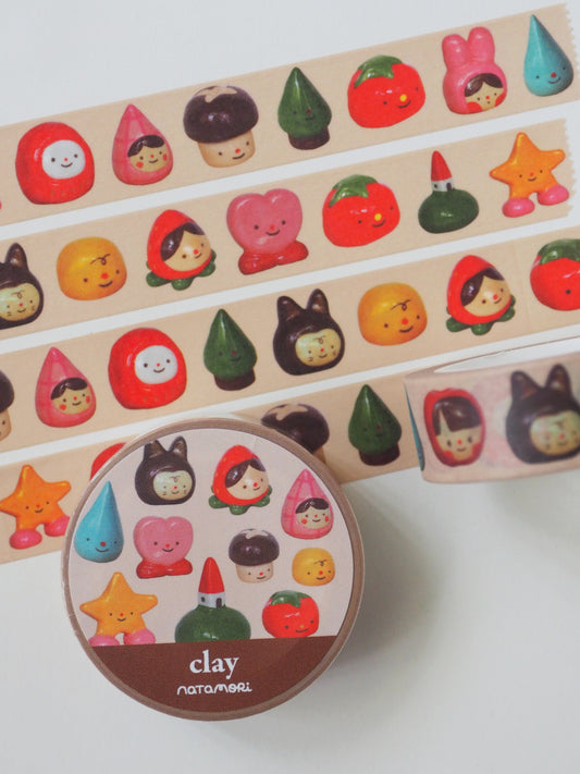 clay • washi tape