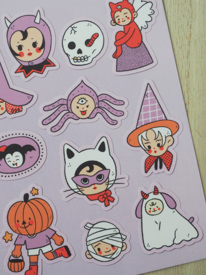 spooky • sticker sheet