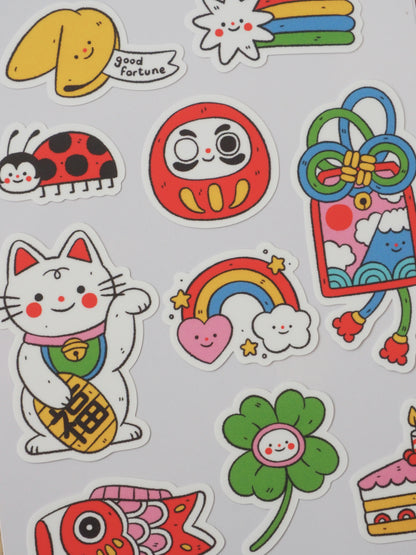 lucky charms • sticker sheet