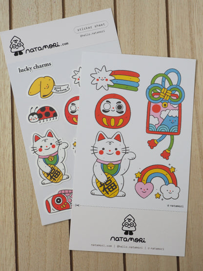 lucky charms • sticker sheet