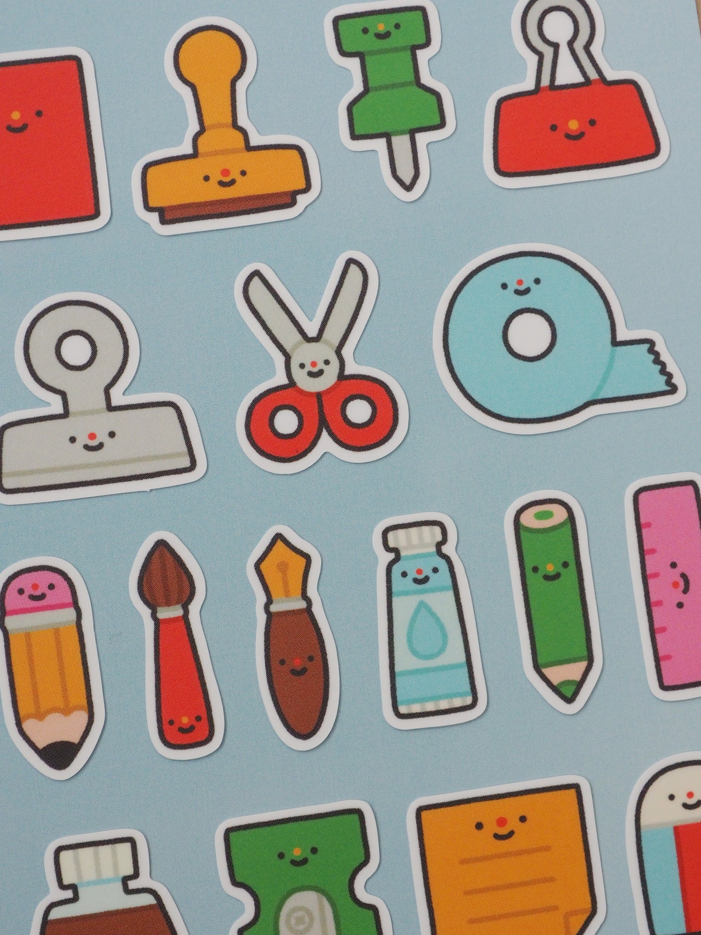 stationery • sticker sheet