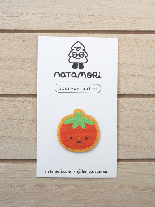tomato • iron-on patch