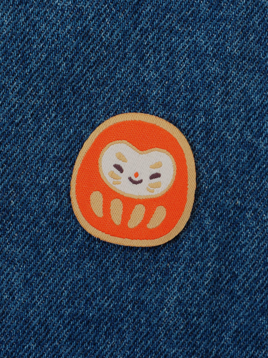 daruma • iron-on patch