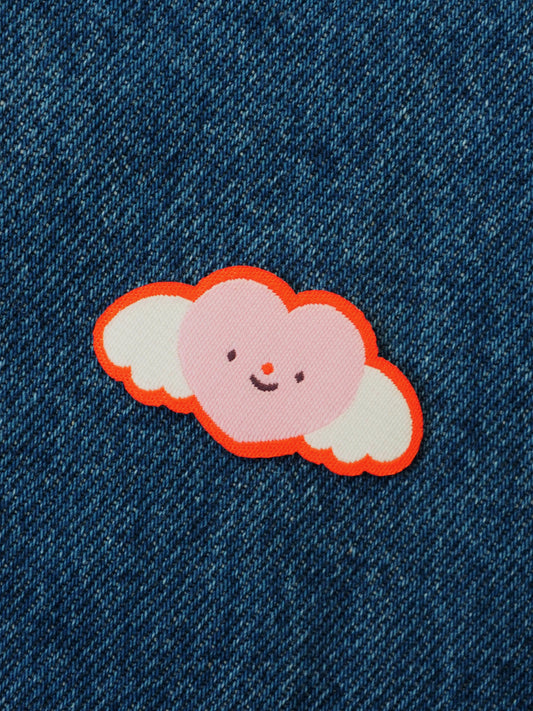 heart • iron-on patch