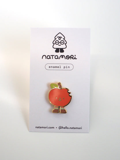 apple • enamel pin