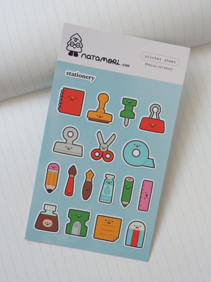 stationery • sticker sheet