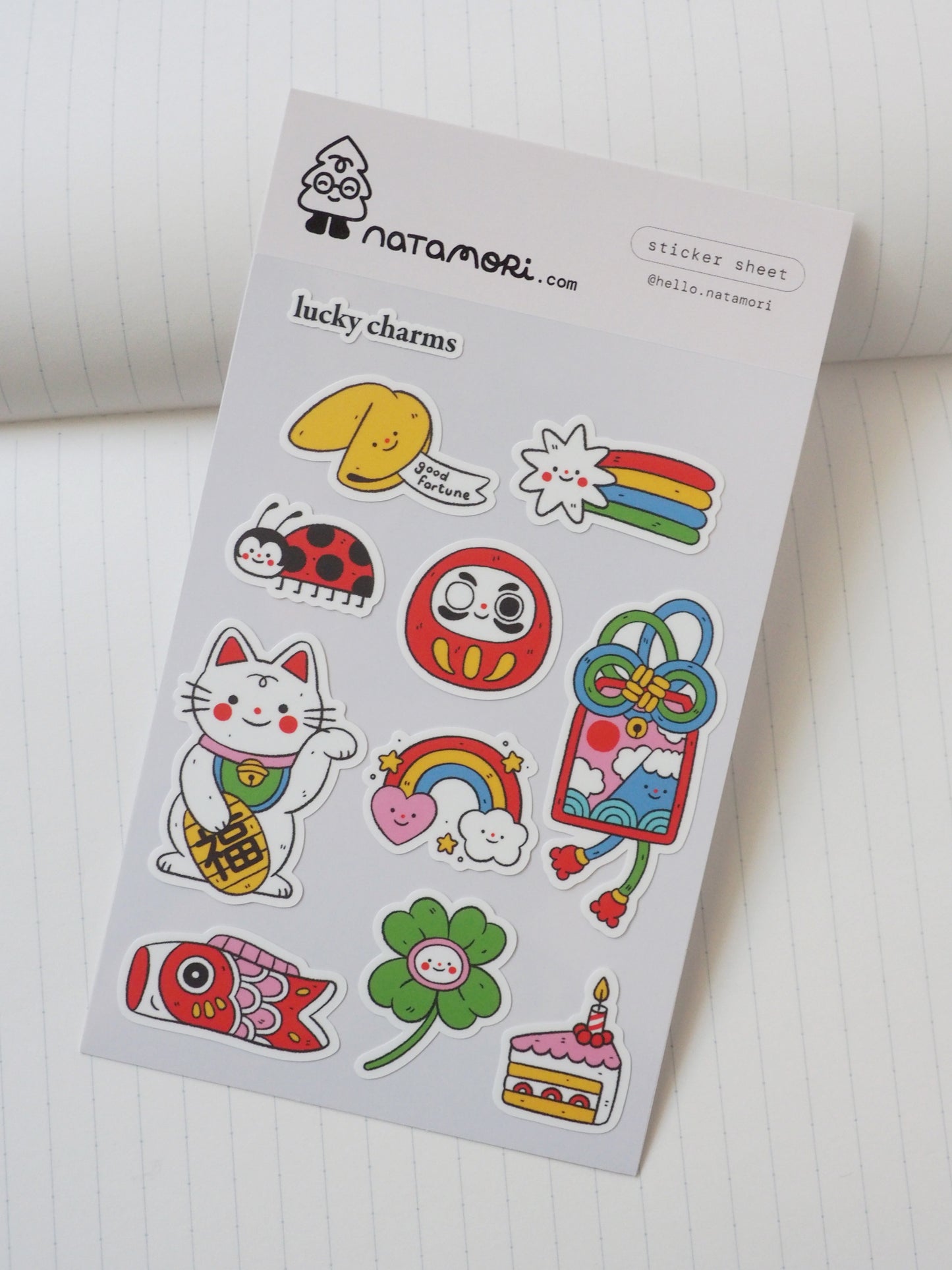 lucky charms • sticker sheet