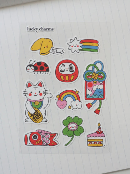 lucky charms • sticker sheet