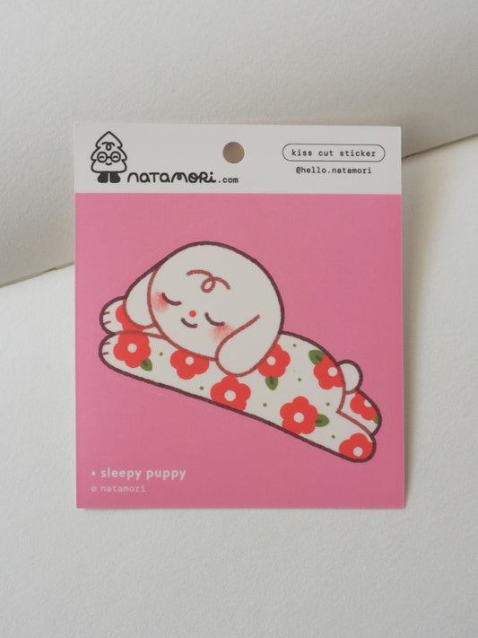 Sleepy Puppy • Single Kiss Cut Vinyl Sticker