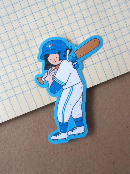 blue jays • die cut sticker