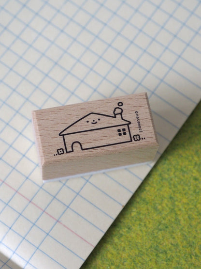 house • stamp