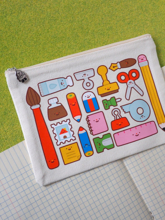 stationery supplies • pouch