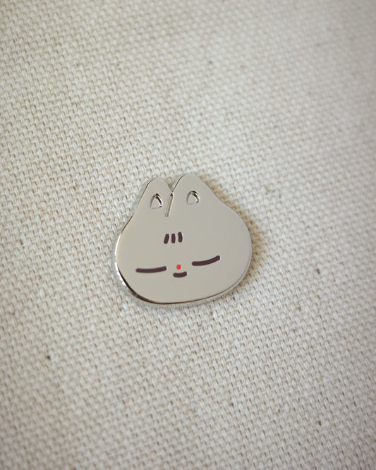 cat • enamel pin