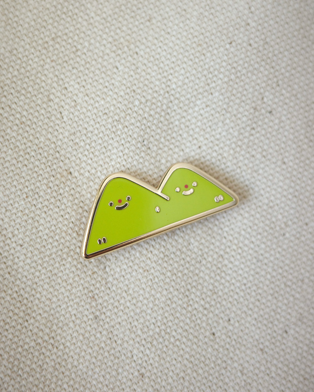 hills • enamel pin