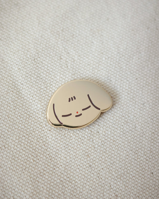 dog • enamel pin