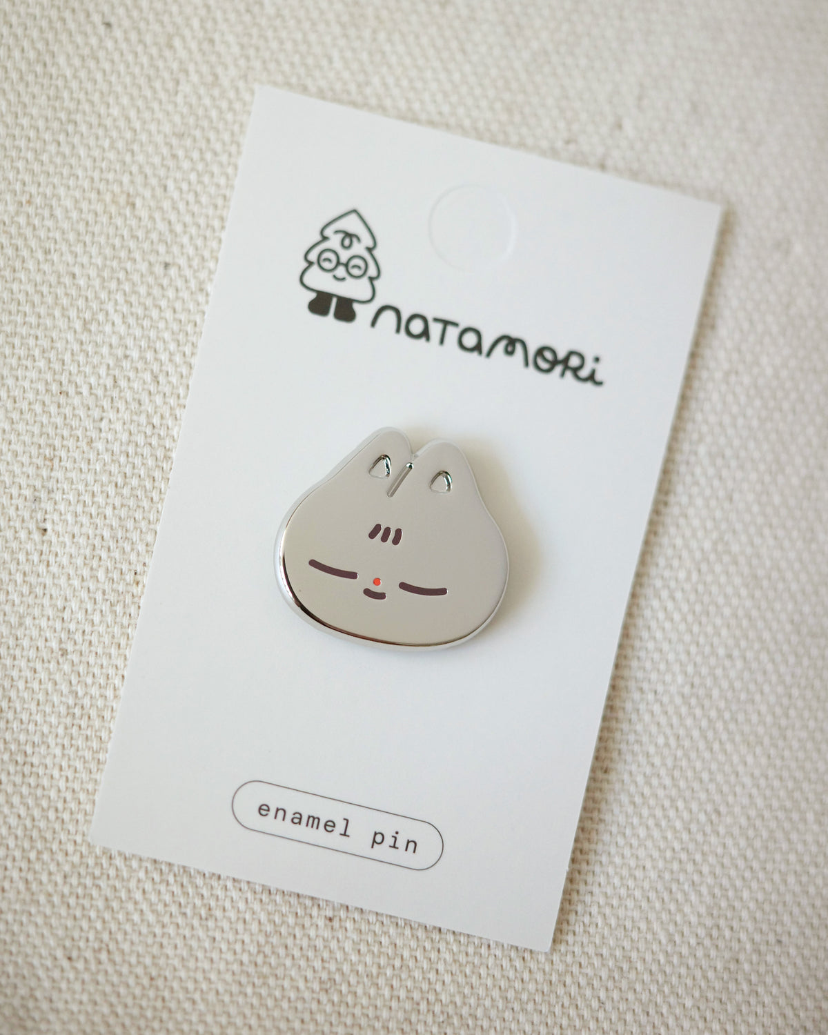 cat • enamel pin