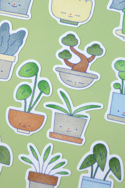 plants • sticker sheet