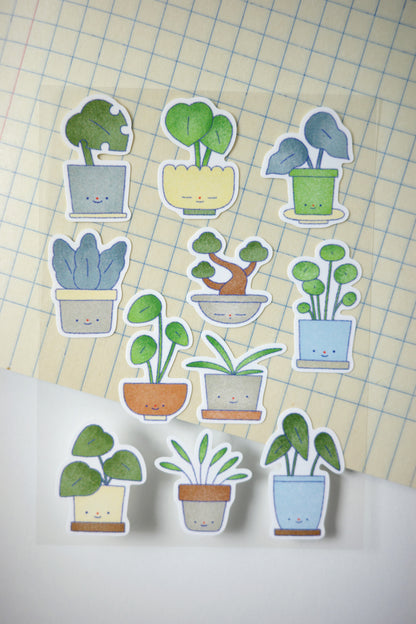 plants • sticker sheet