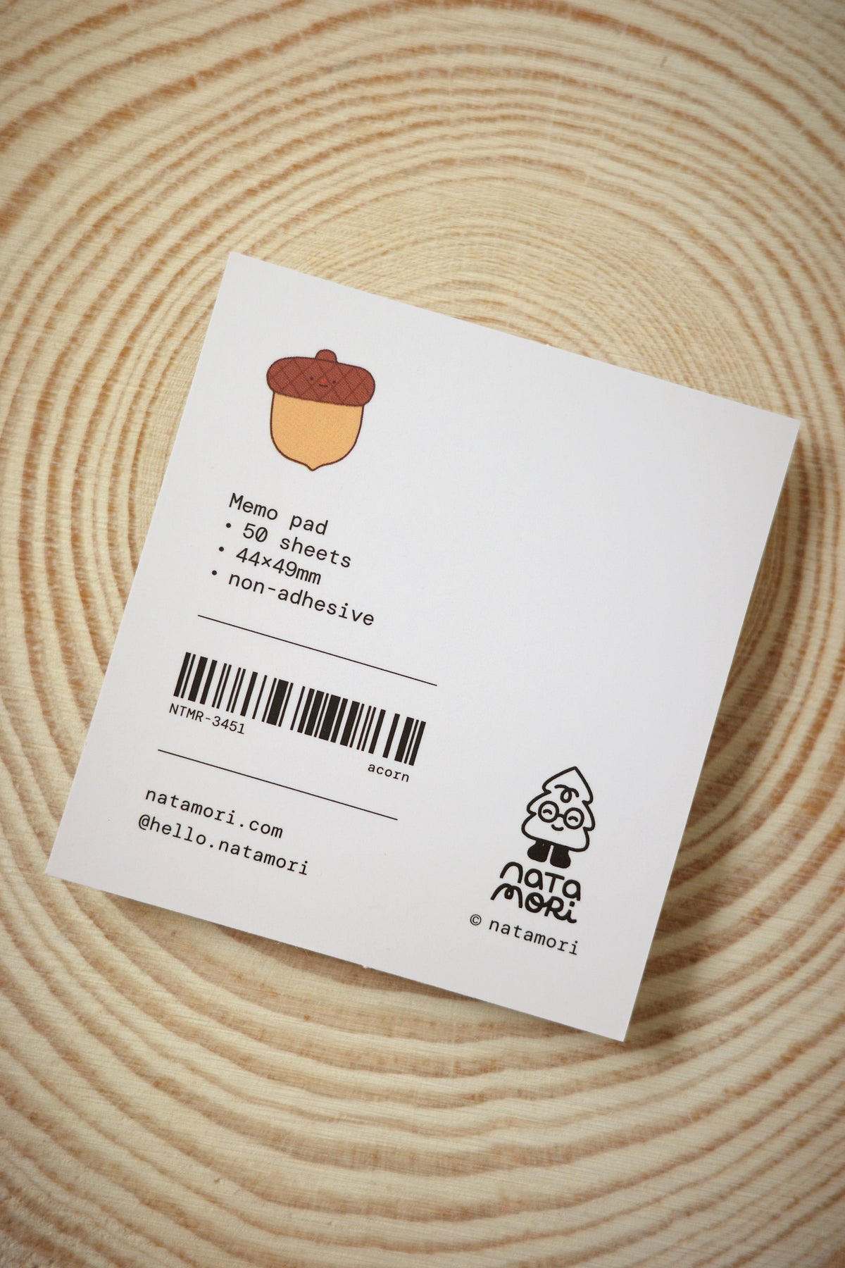 acorn • memo pad