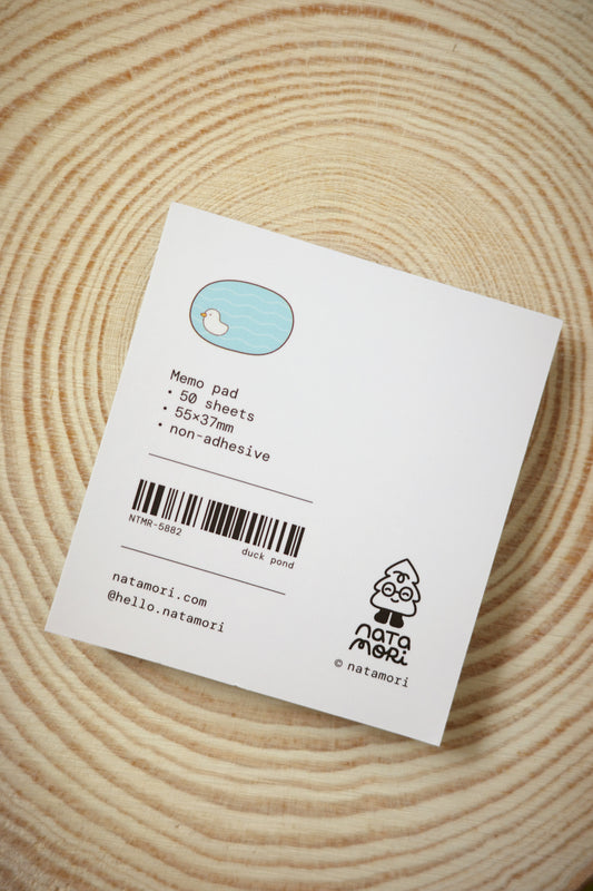 duck pond • memo pad