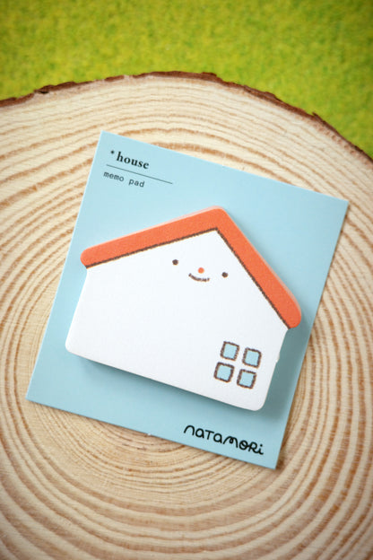 house • memo pad
