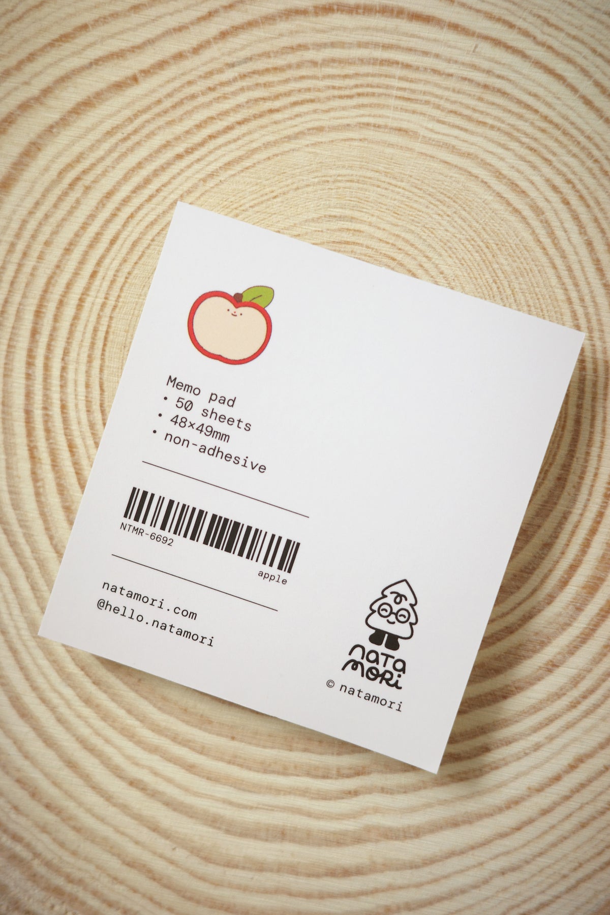 apple • memo pad