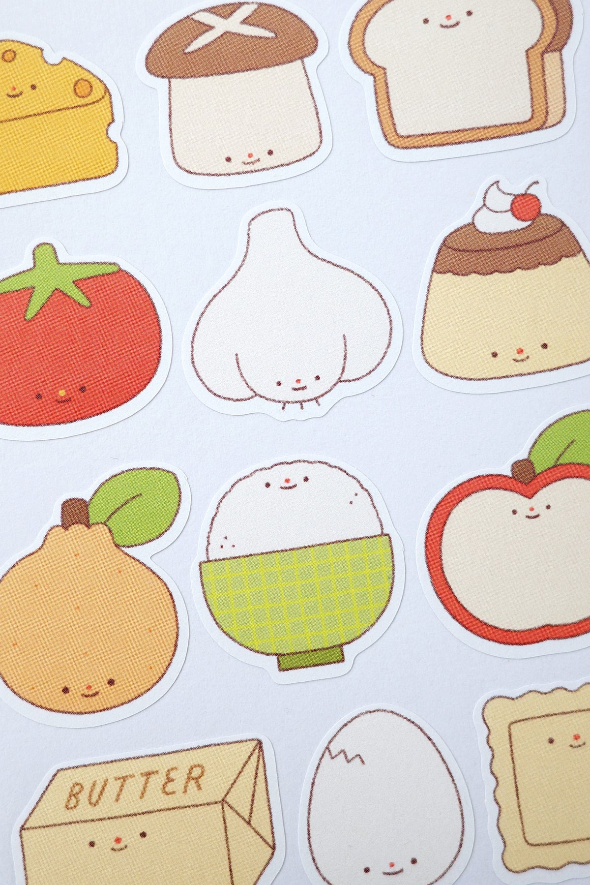 groceries • writable sticker sheet