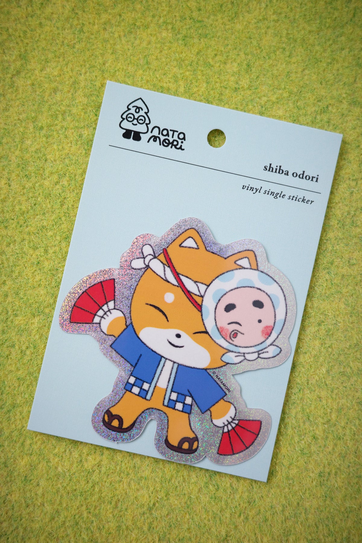 Shiba Odori • Holo Single Sticker