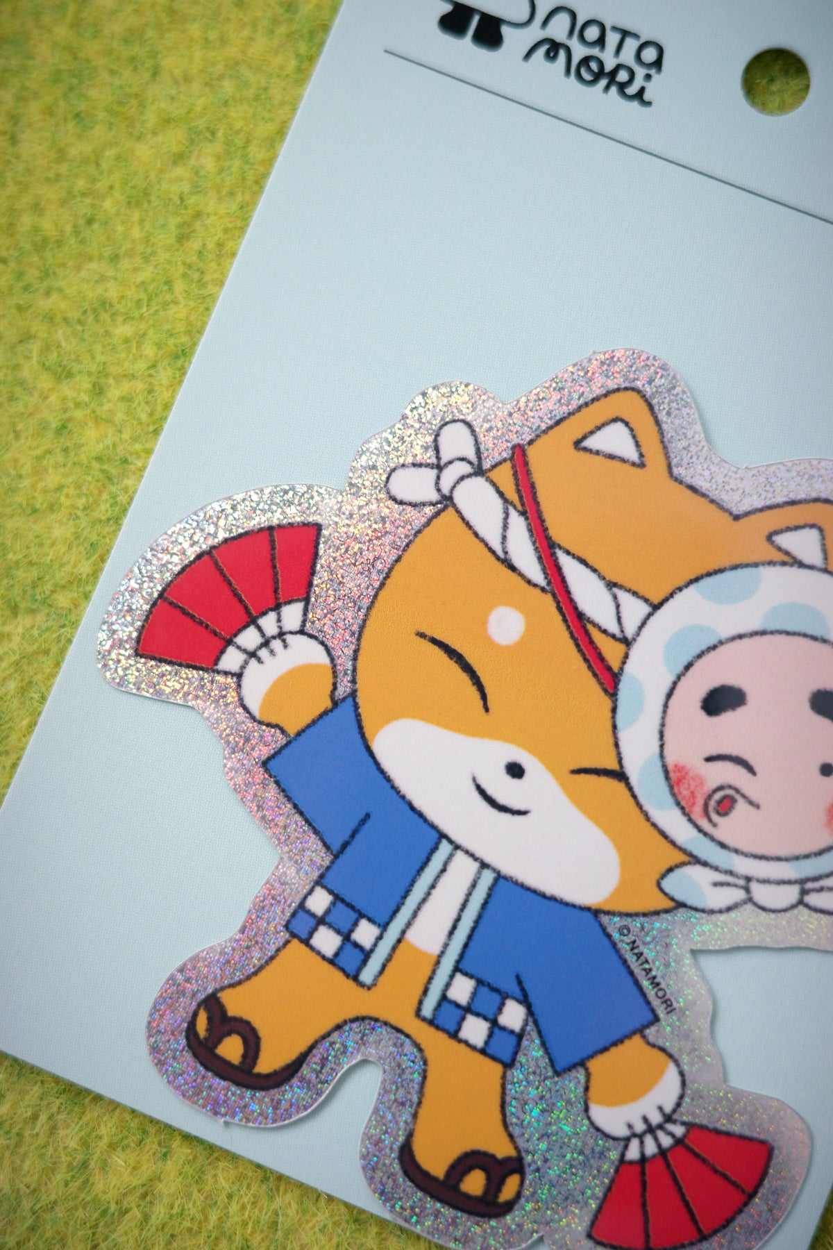 Shiba Odori • Holo Single Sticker