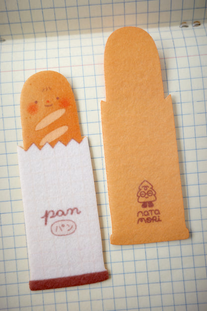 baguette • felt bookmark