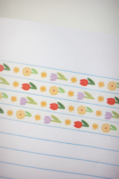 garden blooms • washi tape