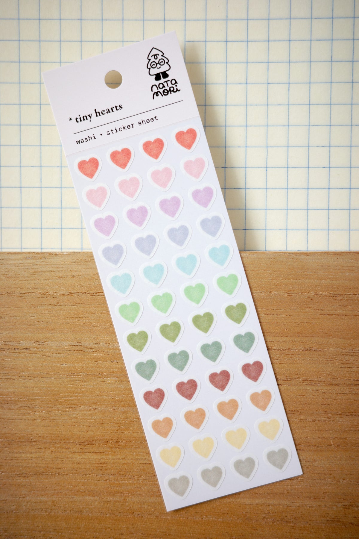 tiny hearts • washi sticker sheet