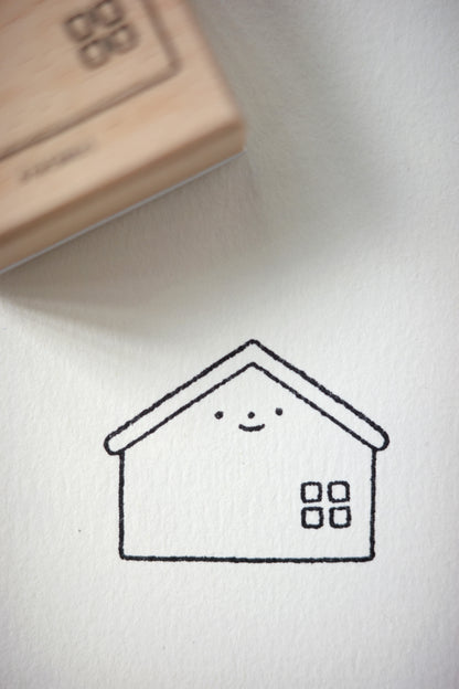 house • stamp